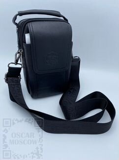 Кожаная мужская сумка через плечо, на ремень Oscar