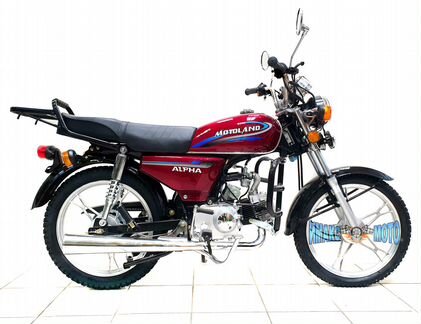 Мопед Motoland Альфа 11 на 110 см3, красный