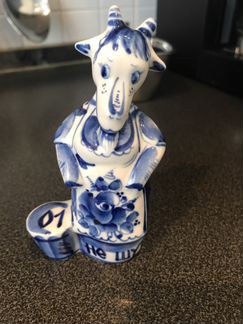 Фигурки Гжель, СССР, цена за каждую