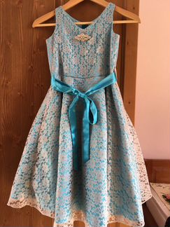 Великолепное вечернее платье для девочки р. 128-14