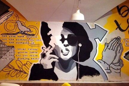 Художник Роспись стен Граффити