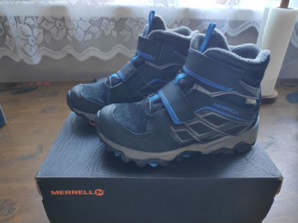 Ботинки зимние для мальчика Merrell, р-р 30