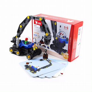 Большой автокран 5в1 wange 432 Lego Duplo