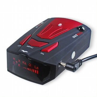 Автомобильный радар-детектор V7 Red