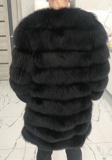 Шуба из песца