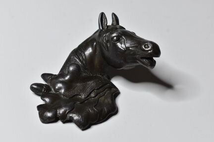 Голова лошади. Бронза. 50е годы