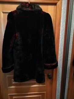 Новый мутоновый полушубок