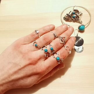 Лот 5 украшения бижутерия