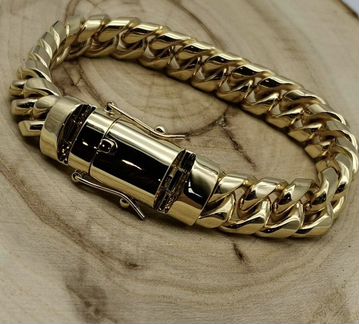 Золотой браслет панцирь, новый