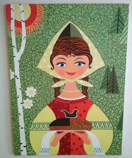 Картины маслом на фанере