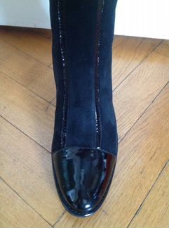 Сапоги Dolce Vita (зима) новые, 40разм (замша+ лак