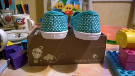 Туфли текстильные р.27 новые