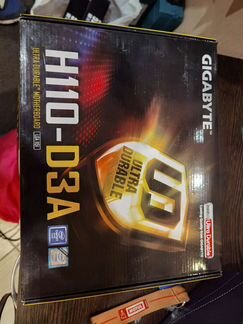Gigabyte H110-D3A+Проц+Память