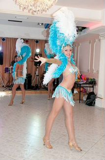 Антре, перья, костюмы шоу балет