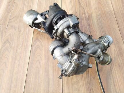 Турбина дизельного двигателя 651 Mercedes разбор