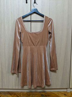 Платье вельветовое