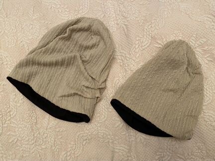 Шапки familylook, взрослая и детская