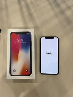 iPhone x 256 gb Ростест