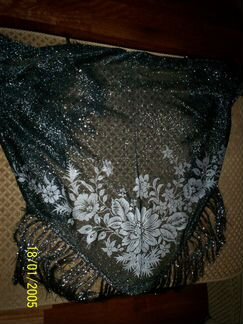 Платок, шаль с люрексом Япония