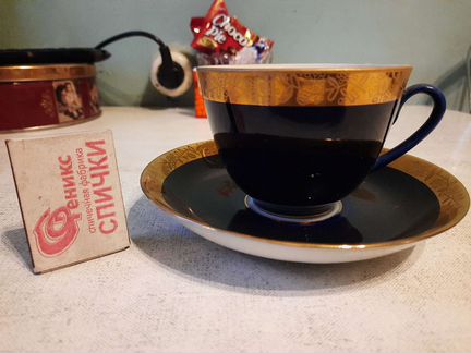 Чашка с блюдцем