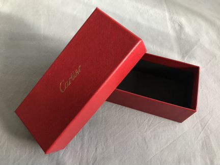 Коробка Cartier из под очков, оригинал