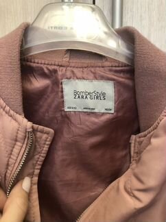Бомбер zara 140