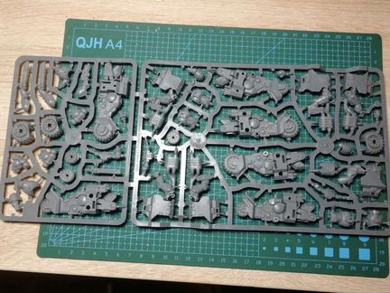 Warhammer space marines outriders / мотоциклисты к