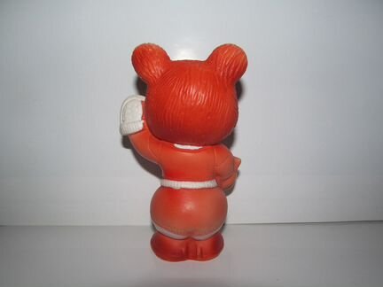 Мишка хоккеист 86 времен СССР