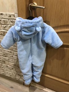 Комбинезон плюшевый размер 68 демисезонный