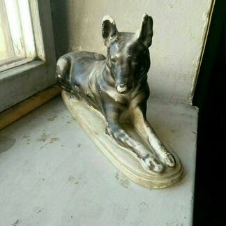 Статуэтка овчарка СССР лфс