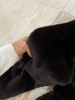 Шуба норка Блэк лама, безумно шикарный мех