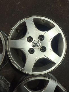 Диски бу литые R14 на Peugeot