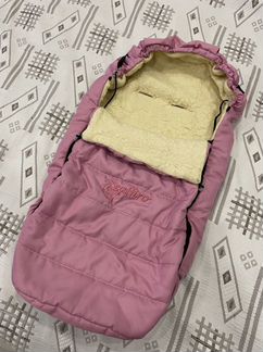 Конверт зимний детский в коляску / санки из овчины