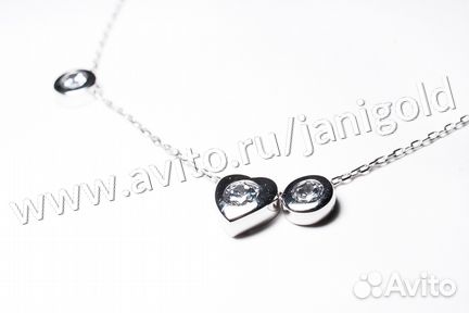 Золотое колье с бриллиантами