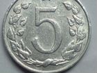Монета 5 геллеров 1967г