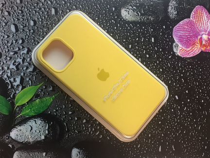 Чехол на iPhone 12 /12 pro желтый
