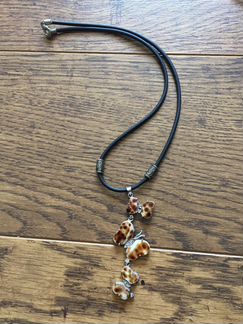 Новая бижутерия:колье, сережки (Италия)