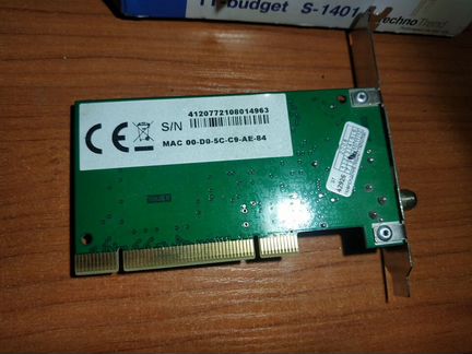 DVB-S карта TT-budget S-1401