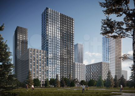 1-к квартира, 32.3 м², 27/30 эт.