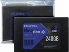 Новый SSD накопитель 240 гб qumo Novation 3D TLC