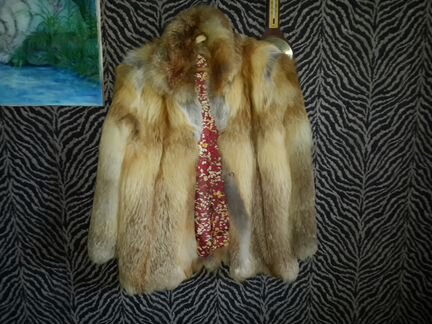 Полушубок из лисы