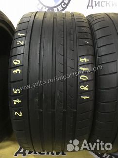 Летние Шины 275 30 21 Dunlop Sport Maxx GT R01