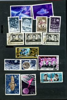Марки космос разных стран