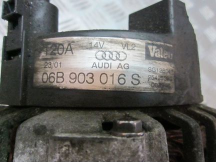 Генератор 120А для Ауди А4 Б6 1.8 AVJ BFB 2.0 ALT