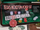 Набор для покера Texas Holdem (200 фишек)