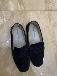 Мокасины Happy Step, натуральная замша 32 размер Н