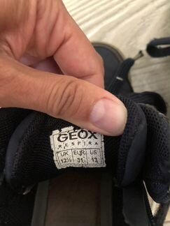 Ботинки осенние geox носили 1 сезон