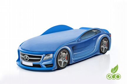 Кроватка UNO mersedes синий