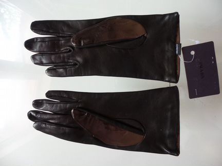 Новые кожаные перчатки Prada оригинал