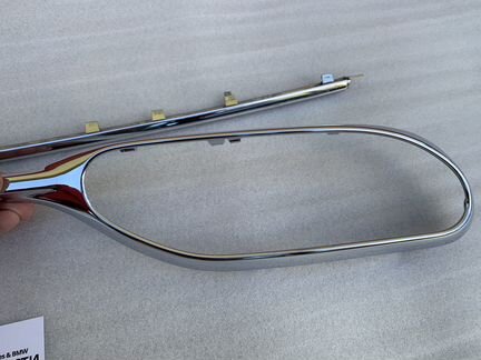 Накладка заднего бампера Mercedes S W222 Maybach